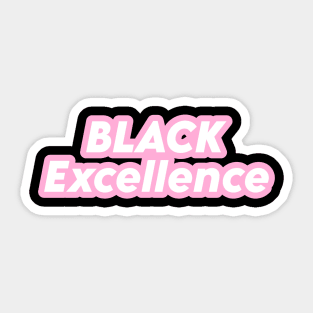 Black Excellence Sticker